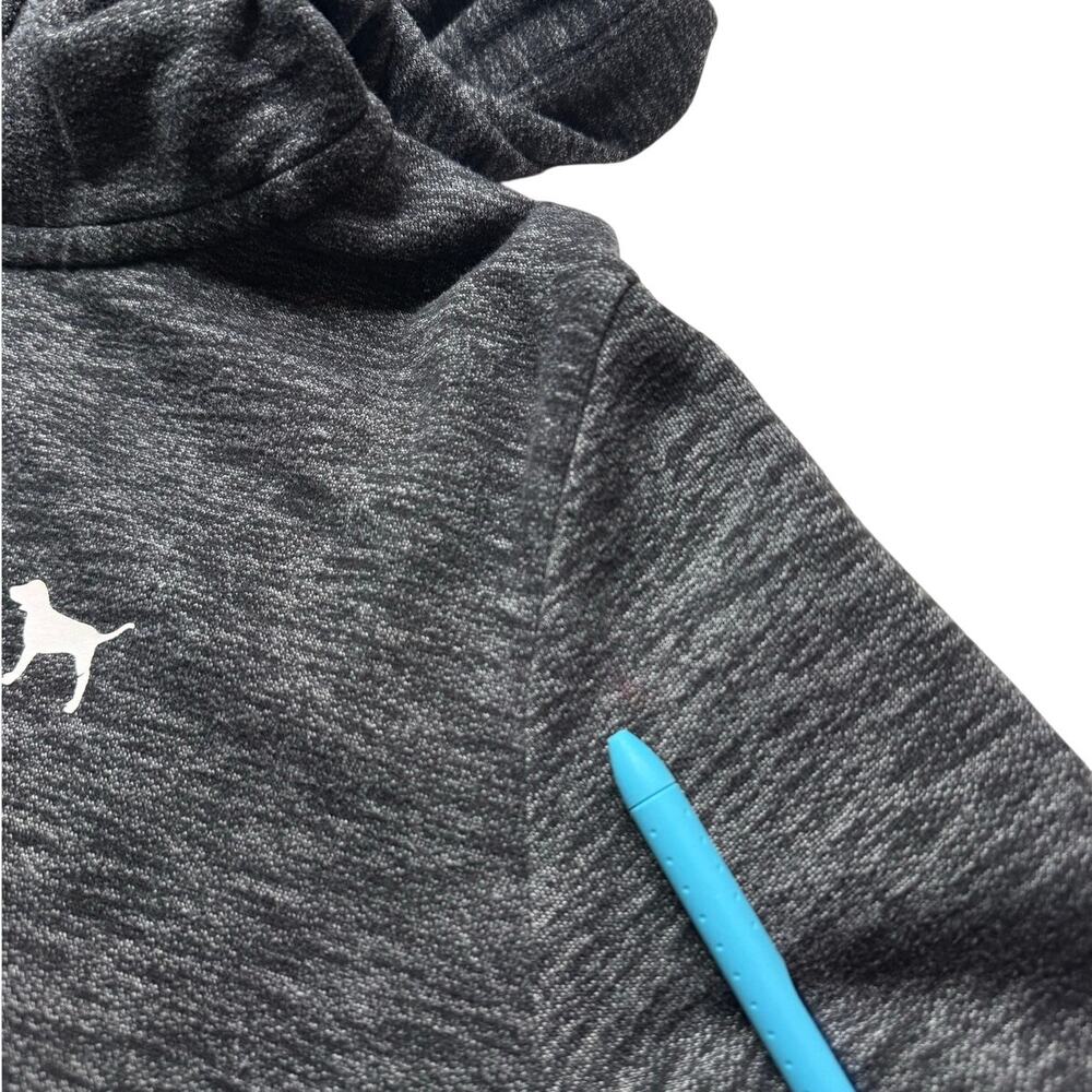 VS PINK Y2K Snap Sleeve Zip Hoodie Gray Medium - Picture 12 of 14
